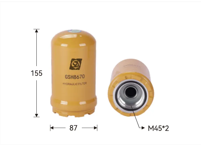 GSH8670 Hydraulic filter