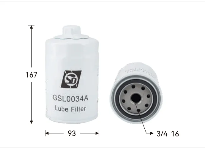 GSL0034A Oil filter
