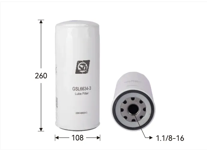 GSL6634 Oil filter